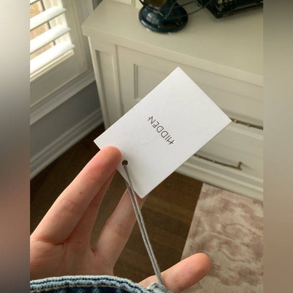 HIDDEN JEANS The Jayce High Rise Straight Crop Jeans Women’s Size 25 BRAND NEW - Picture 8 of 9